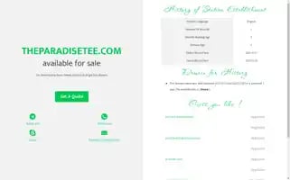Theparadisetee.com Screenshot 2024-05-25 21:42:55