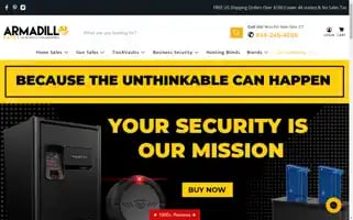 Armadillosafes.com Screenshot 2024-05-08 14:12:53