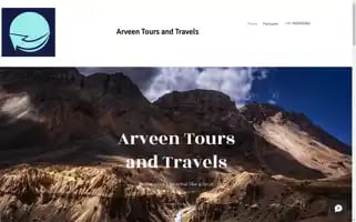 Arveentoursandtravels.com Screenshot 2024-04-19 12:38:37