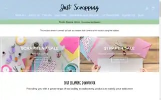 Justscrapping.co.nz Screenshot 2024-05-05 12:17:19