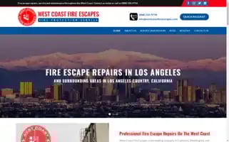 Westcoastfireescapes.com Screenshot 2024-07-08 23:15:57