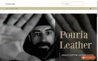 Pourialeather.com Screenshot 2024-04-27 07:44:04