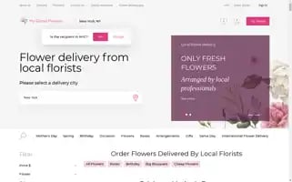 Myglobalflowers.com Screenshot 2024-05-13 01:35:49