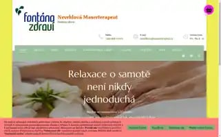 Maserterapeut.cz Screenshot 2024-05-21 20:24:27