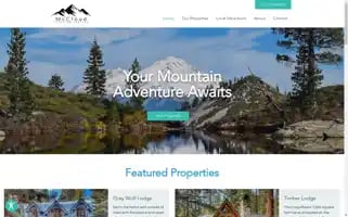 Mccloudvacationrentals.com Screenshot 2024-04-19 11:35:43