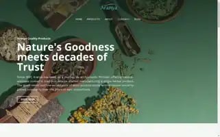 Aranyashoppe.com Screenshot 2024-05-26 20:06:27