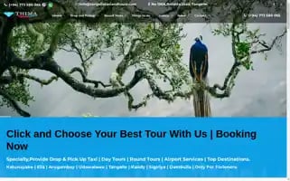 Tangalletaxiandtours.com Screenshot 2024-04-23 10:14:27