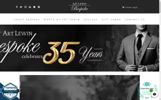 Artlewinbespoke.com Screenshot 2024-05-15 12:28:22