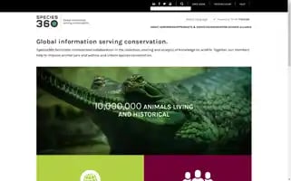 Species360.org Screenshot 2024-07-04 08:29:15